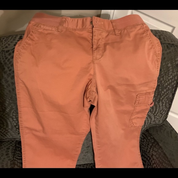 Liz Claiborne Sara Womens Mid Rise Plus Capri Pants